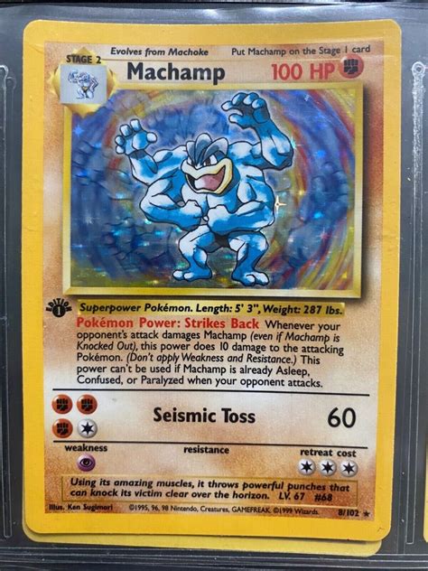 first edition machamp|More.